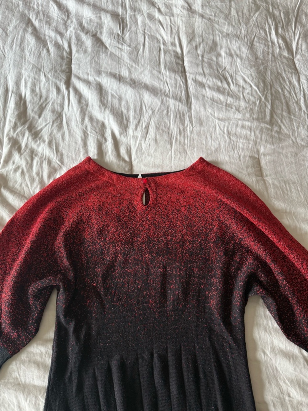 Red Sparkle Party Top